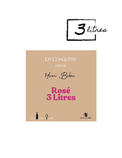 Rosé Bag-in-Box – Fruité, Léger et Éco-Responsable | 3L & 5L